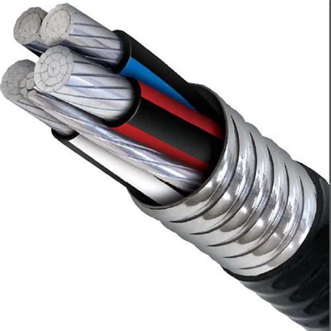 metal clad cable with nonmetal box